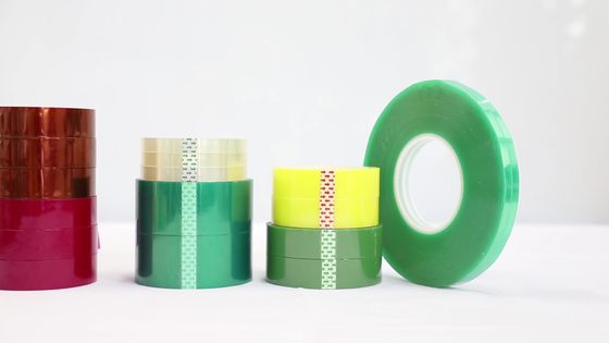 Hittebestendige isolatietape van PET-folie voor moeilijk te plakken siliconenpapier