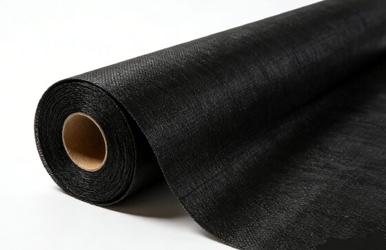 Black-Dyed Fiberglass Fabric 0.18mm Thickness Heat Resistant Insulation