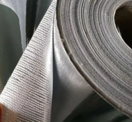 Aluminiumfolie glasdoektape 170 micron dikte met oplosmiddel acrylkleefstof