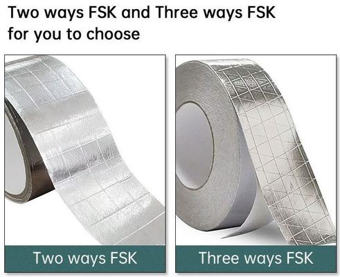 Aluminiumfsk Kleefstof 2 Band 0.15mm van het Manierhvac Aluminium