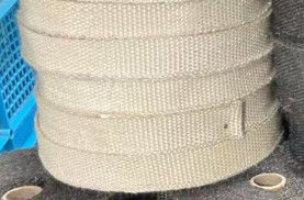 De Doekband Op hoge temperatuur 1.5mm 75mm van de temperatuurweerstand