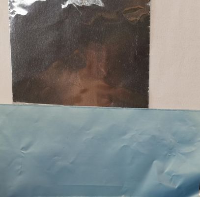 30um aluminiumfolie Plakband met Blauwe PE Voering de Toetredende en Verzegelende Kanalisatie van HVAC