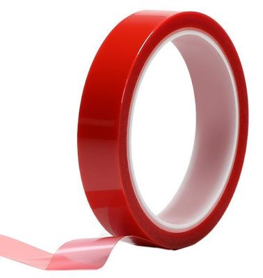 Laag van het de PET-folie van de Oppervlakte-energie het Silicone Plakband 0.055mm Dikte 10mm - 500mm Breedte