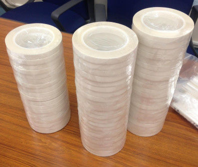 Weerstand Glasdoek Plakband op hoge temperatuur 3.8N/Cm Hoge Sterkte