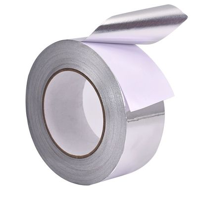 Aluminiumfolieband op hoge temperatuur 50m Barrière van de Lengte de Acryl Zelfklevende Uitstekende Damp