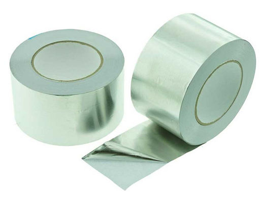 Aluminiumfolieband op hoge temperatuur 50m Barrière van de Lengte de Acryl Zelfklevende Uitstekende Damp