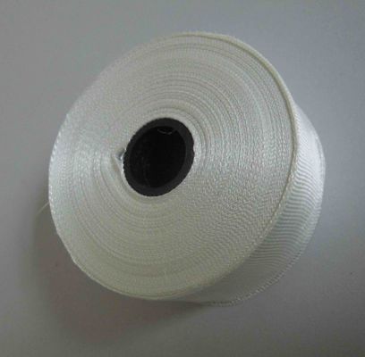 Isolatieband van wit glasstof 0,13 mm Dikte Breuksterkte ≥ 250 N/10 mm X100 mm