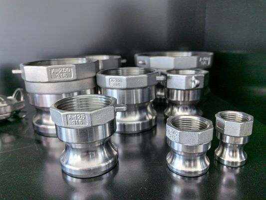 Geavanceerde CNC-bewerking Investering Gietonderdelen Roestvrij staal koppelingen
