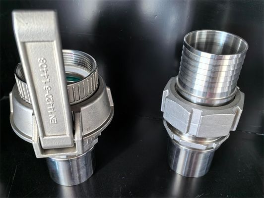 Gespesialiseerde OEM-investeringsgietservice Materiaal 1.4408 Tank Connector