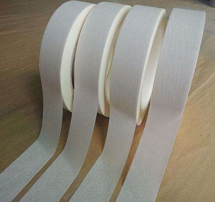 50m lange witte Aramid papier Isolatie Kleefband voor effectieve isolatie