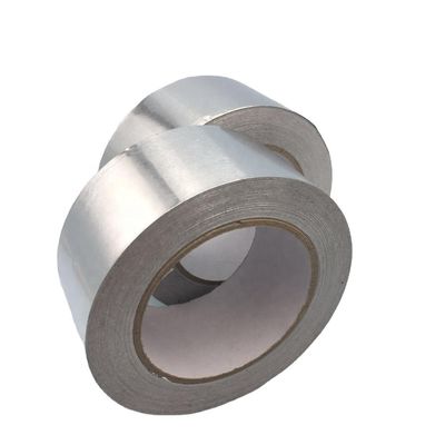 Synthetisch rubber-hars Kleefband Hoogdraaibare aluminiumfolie Ondersteuning Zwaar in verpakkingen