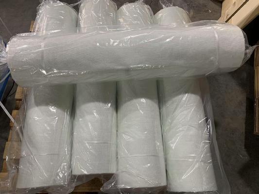 30m/50m Rolllengte Hittebestendige Isolatie Glasdoek Gelamineerd Met Aluminiumfolie Breedte 1000mm voor Industriële Toepassingen