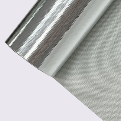 0.4 mm aluminiumfolie glasvezelstof voor thermische isolatie