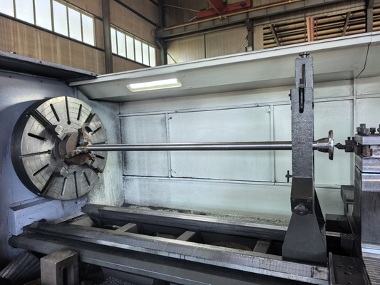 CNC-bewerkte staalassen op maat voor industriële assen