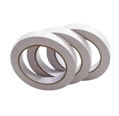 70um dikte zelfklevende dubbelzijdige tissue tape met hoogwaardige oplosmiddel-acrylkleefstof voor algemene verlijming
