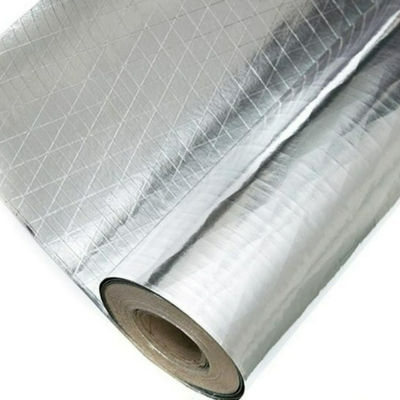 Vlamvertragende FSK-bekleding met 7 um foliedikte en 60 g/m² kraftpapier voor HVAC-kanaalisolatie