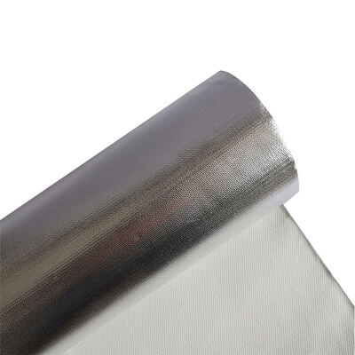 Aluminiumfolie Glasvezeldoek 100% Glasvezel Basis Voor Thermische Isolatie