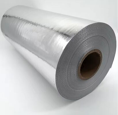 Aluminiumfolie 100% glasvezel stof 0,4 mm Dikte 100 cm Breedte