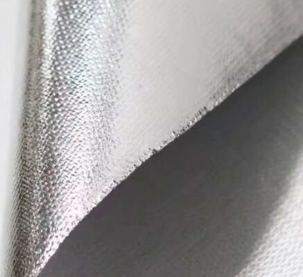 Aluminiumfolie 100% glasvezel stof 0,4 mm Dikte 100 cm Breedte