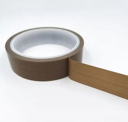 Met glasvezel versterkte PTFE-tape - antiaanbaklaag op hoge temperatuur voor hitteafdichting