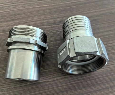 Gespesialiseerde OEM-investeringsgietservice Materiaal 1.4408 Tank Connector