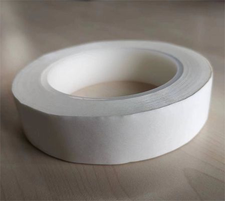 Witte aramide papier isolatieband 0,10 mm met treksterkte 30 N/cm