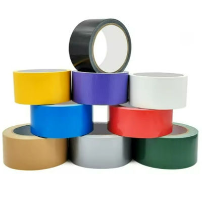 Hoogwaardige stoffen ducttape met 15N/25mm kleefkracht en 60N/25mm treksterkte voor industriële fixatie