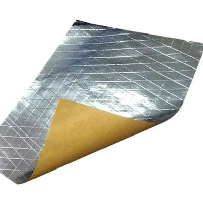 Vlamvertragende FSK-bekleding met 7 um foliedikte en 60 g/m² kraftpapier voor HVAC-kanaalisolatie